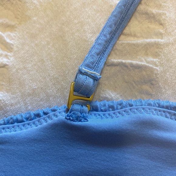 - Monday Swimwear ‘Sky Blue’ Bandeau Bikini Top - Picture 4 of 7